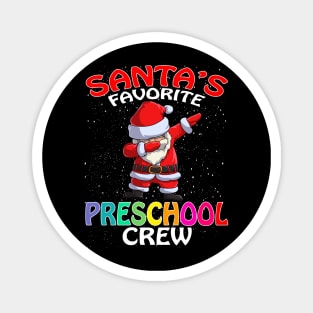 Santas Favorite Preschool Crew Teachers Christmas Magnet